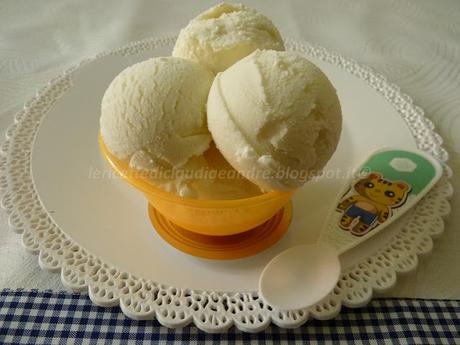 Gelato con yogurt agli agrumi