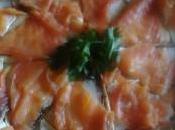 Crostoni salmone, robiola