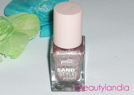 P2 COSMETICS - Smalto Color Victim 691, Smalto Sand Style 70 e Ultra wear top coat -