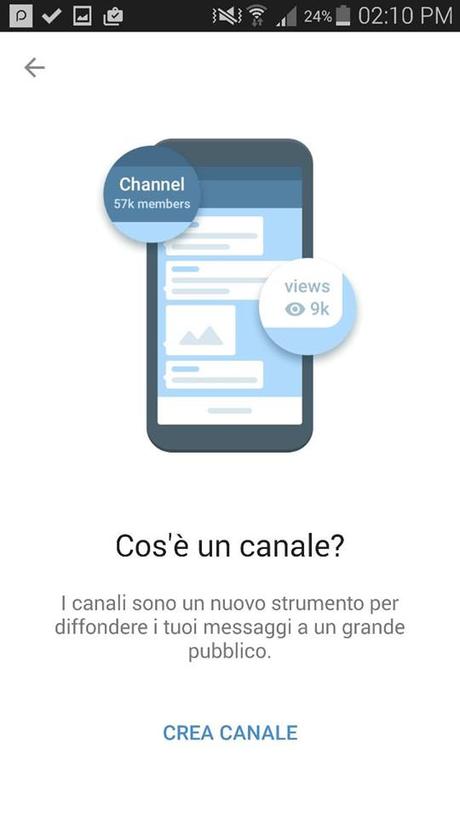 Telegram diventa sempre più social ed introduce i canali