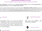 Federculture lancia call artisti giovani talenti under roma