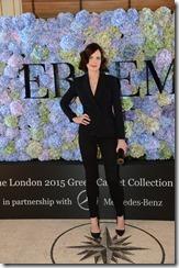 Elizabeth McGovern attends The 2015 Green Carpet Challenge by Erdem, in partnership with Mercedes-Benz