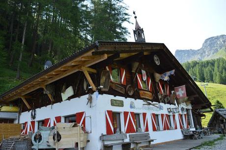 lago klaussee da klausberg in valle aurina