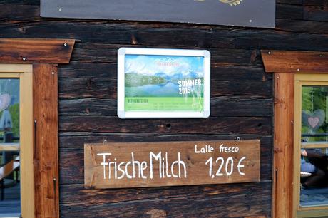 lago klaussee da klausberg in valle aurina