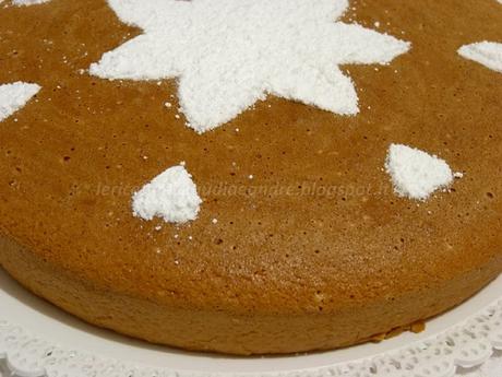 Torta Margherita al limone, senza glutine, senza grassi e senza lievito