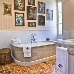 Prestigious Bed & Breakfast in Provence : bathroom