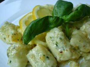 |⇨ Gnocchetti limone e basilico