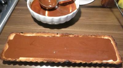 Crostata di pere e cioccolato