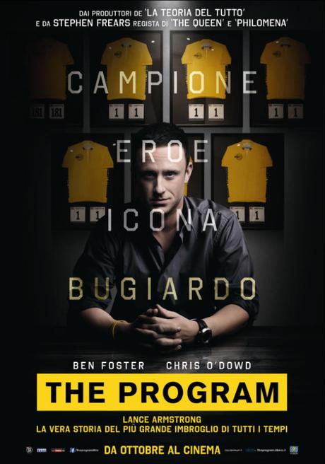 Nuovo trailer, poster ufficiale italiano e nuove foto di The Program, ultimo film di Stephen Frears