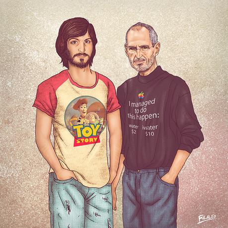 Me & My Other Me Steve Jobs