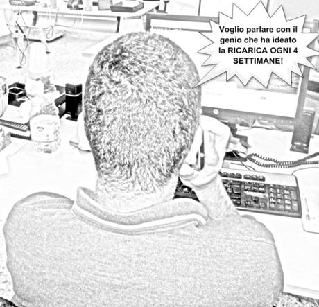 TIM, perché ricarico ogni 4 settimane?