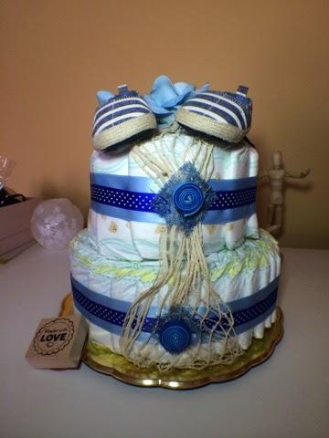 D.I.Y. // Diaper Cake o Torta di Pannolini