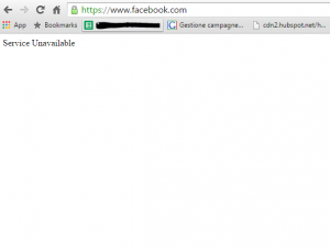 #FacebookDown: da qualche minuto Facebook si è fermato!