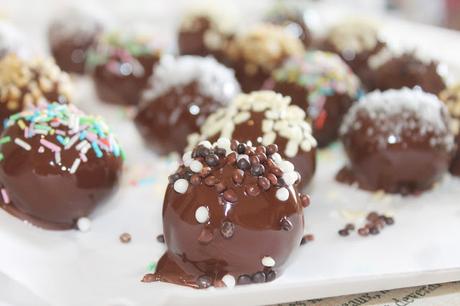 Cake Pops (Veg) Arancia e Cioccolato Fondente