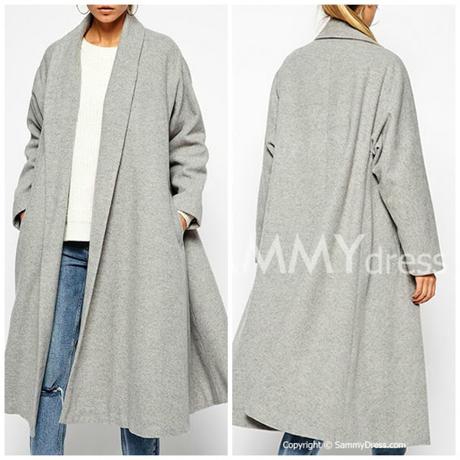 cappotto grigio oversize cappotto grigio come abbinare un cappotto grigio abbinamenti cappotto grigio grey coat how to wear grey coat how to combine grey coat cappotti oversize inverno 2016 tendenze cappotti inverno 2016 cappotti a uovo mariafelicia magno fashion blogger colorblock by felym fashion blog italiani fashion blogger italiane blogger italiane di moda shopping on line low cost coats oversize coats winter 2016 coats shopping on line sammydress