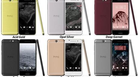 Online una foto delle varianti colore di HTC One A9