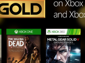 Metal Gear Solid Ground Zeroes Walking Dead Games with Gold ottobre