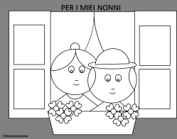 Disegno per i nonni