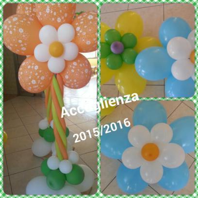 palloncini a fiori