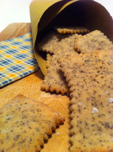 CRACKERS AL GRANO SARACENO E FIOR DI SALE