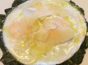 Bietole umido uova tegamino scaglie parmigiano