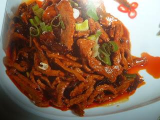 cucina cinese - straccetti di vitello