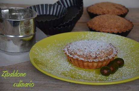 Tortine frangipane alle nocciole e Nergi