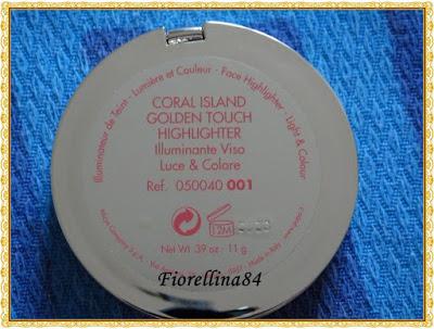 Coral Island - Golden touch highlighter di Pupa