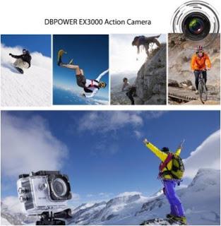 ACTION CAMERA DBPOWER 720P & DBPOWER® Monopiede telescopico.