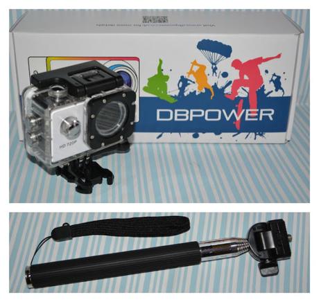 ACTION CAMERA DBPOWER 720P & DBPOWER® Monopiede telescopico.