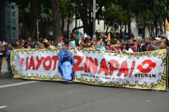 Foto-Galleria #Ayotzinapa1año #AccionGlobalPorAyotzinapa #26SMX #Messico