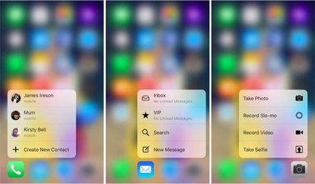 Come usare 3D Touch su iPhone 6S e 6S Plus