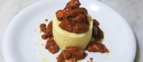 Polpo alla frantoiana con purè di patate