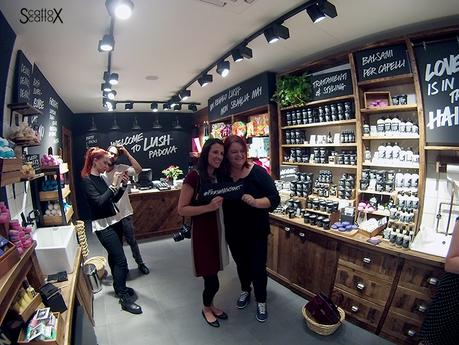 #freshnewstart - Al party di apertura di Lush Padova