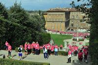 Firenze si tinge di rosa