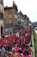 Firenze si tinge di rosa