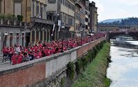 Firenze si tinge di rosa