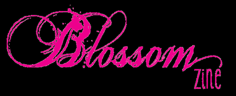 LOGO BLOSSOM ZINE fucsia senza fondo