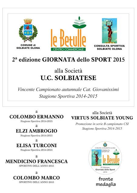 Festa dello Sport 2015