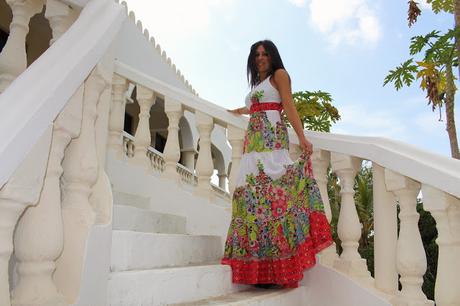 Long Floral Dress