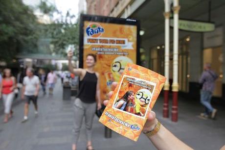 Fanta sfrutta Instagram: i selfie te li stampi dal poster. Printergram