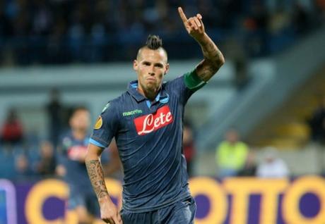 Foto. Un nuovo premio per Marek Hamsik, la SSC Napoli lo celebra cosi