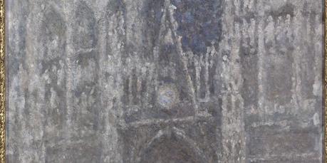 La cathédrale de Rouen. Le portail, temps gris (vers 1892) olio su tela; 100,2x65,4 cm; inv. RF 1999 19(i.d 41) Monet 19. Paris, Musée d’Orsay © RMN-Grand Palais (musée d’Orsay) / Patrice Schmidt