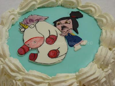 Torta Agnes e unicorno