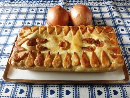 Patè di cipolle in crosta