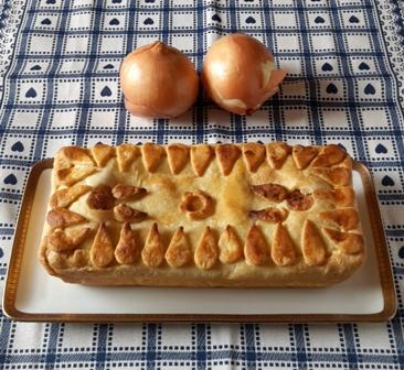 Patè di cipolle in crosta