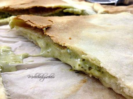 focaccia pesto e stracchino