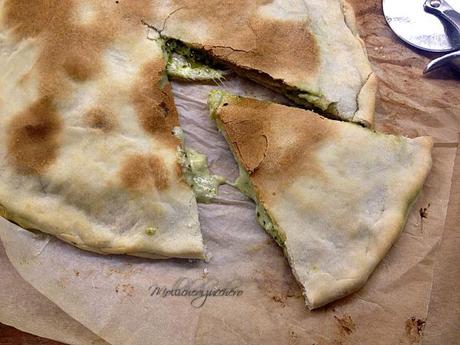 focaccia pesto e stracchino