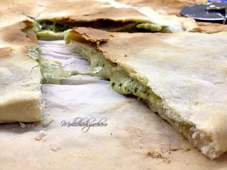 focaccia pesto e stracchino
