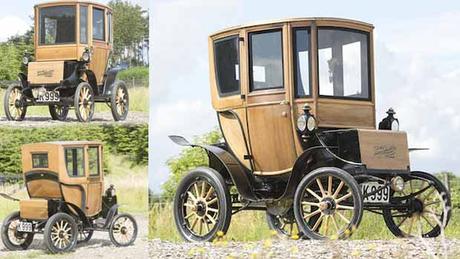 L'auto elettrica Woods Queen Victoria Brougham del 1905 venduta all'asta in Danimarca  Bonhams